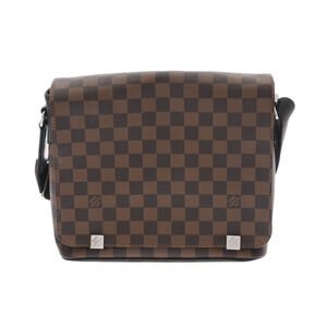 Louis Vuitton Damier District NM Brown Canvas Shoulder Bag